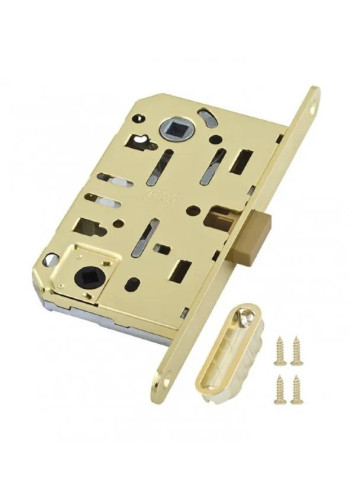 Защёлка магнитная сантехническая AGB MEDIANA POLARIS с ответной планкой (золото блестящее) B061025003+B014020503 Защёлка магнитная сантехническая AGB MEDIANA POLARIS с ответной планкой (золото блестящее) B061025003+B014020503