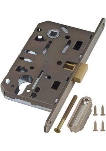 Защёлка магнитная под ключевой цилиндр AGB MEDIANA POLARIS с ответной планкой (бронза) B061035012+В014020512 Защёлка магнитная под ключевой цилиндр AGB MEDIANA POLARIS с ответной планкой (бронза) B061035012+В014020512