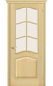 Межкомнатная дверь М7, со стеклом, цвет Без отделки Межкомнатная дверь М7, со стеклом, цвет Без отделки