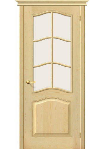 Межкомнатная дверь М7, со стеклом, цвет Без отделки Межкомнатная дверь М7, со стеклом, цвет Без отделки