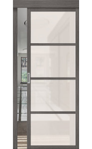 Межкомнатная дверь Твигги-11.3, со стеклом, цвет Grey Melinga Межкомнатная дверь Твигги-11.3, со стеклом, цвет Grey Melinga