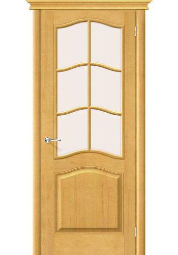 Межкомнатная дверь М7, со стеклом, цвет Медовый Межкомнатная дверь М7, со стеклом, цвет Медовый
