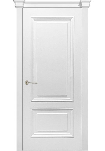 Дверь Багетто 2 Белая эмаль ДГ