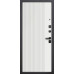 Дверь входная Формен Ф6 Черный матовый Дуб -Черное стекло Дверь входная Формен Ф6 Черный матовый Дуб -Черное стекло
